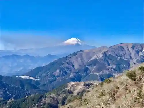 大山阿夫利神社の景色