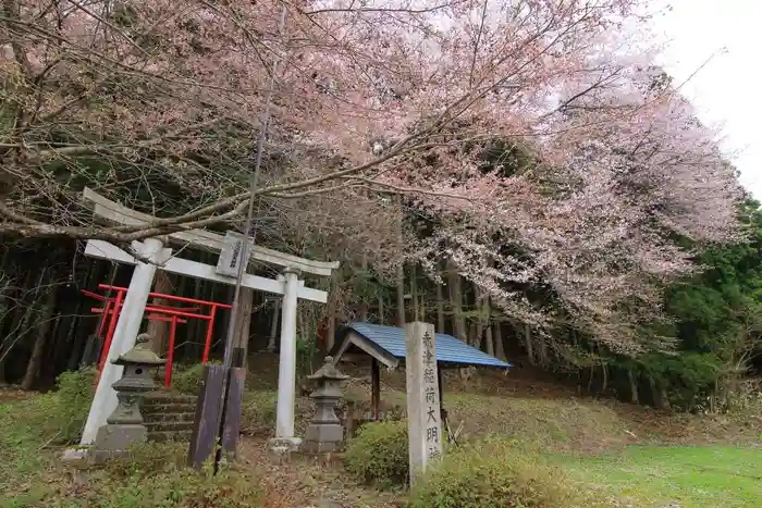 赤津稲荷神社の鳥居