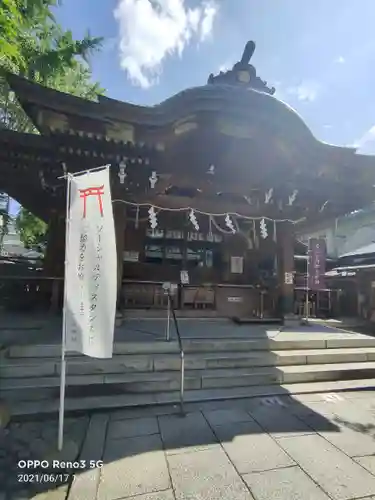 下谷神社の本殿・本堂