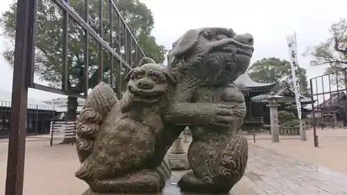 若松恵比須神社 の狛犬