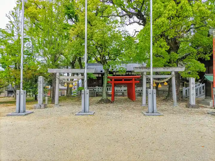 神明社(荒子神明社)の鳥居