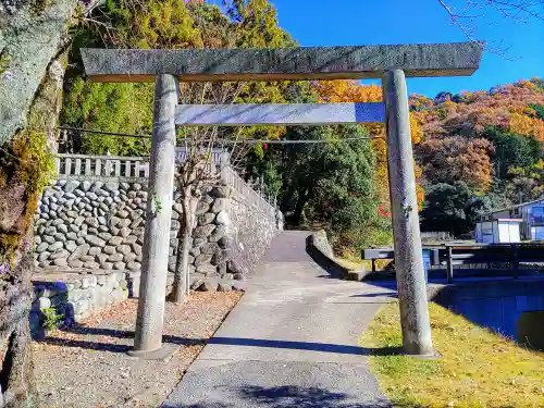 栗栖神社の鳥居