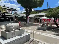 山田天満宮の狛犬