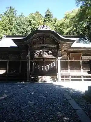 木幡山隠津島神社(二本松市)の本殿・本堂
