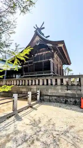 葛飾八幡宮の本殿・本堂
