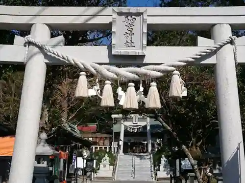 駒宮神社の鳥居