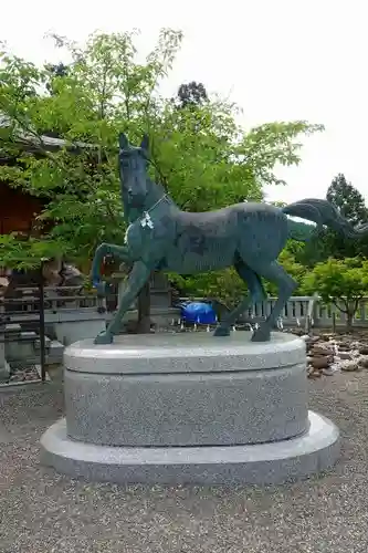 丹生川上神社（上社）の狛犬