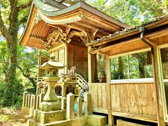 日吉神社の本殿