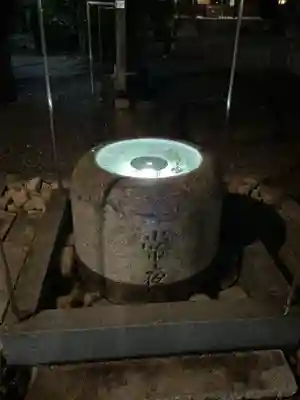 溝旗神社（肇國神社）の手水舎