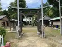 中田八坂神社の鳥居