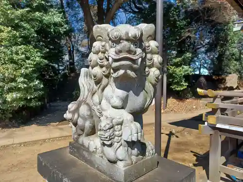 城山神社の狛犬