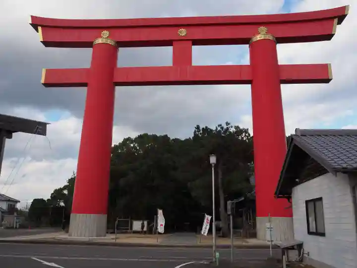 自凝島神社の鳥居