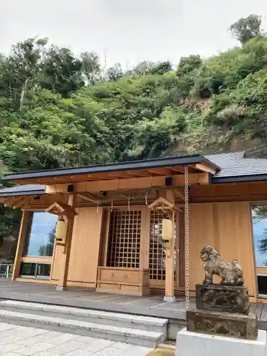 諏訪神社の本殿・本堂