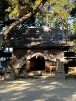 高津社の本殿・本堂