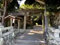 麻續神社の鳥居