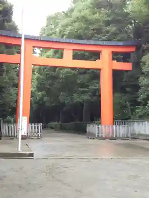 井草八幡宮の鳥居
