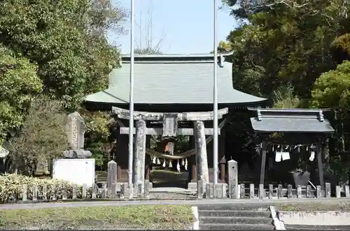 江浦八幡神社の鳥居