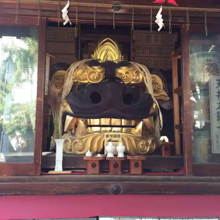 波除神社(波除稲荷神社)の狛犬