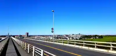 鵜森稲荷神社の周辺