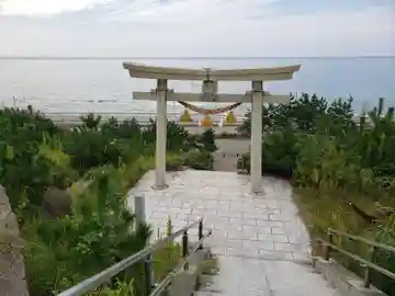 恵比寿大明神の鳥居