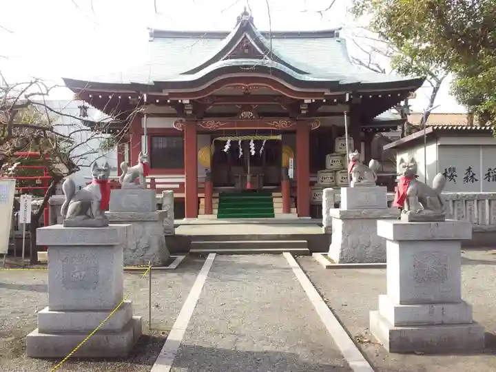 桜森稲荷神社の本殿・本堂