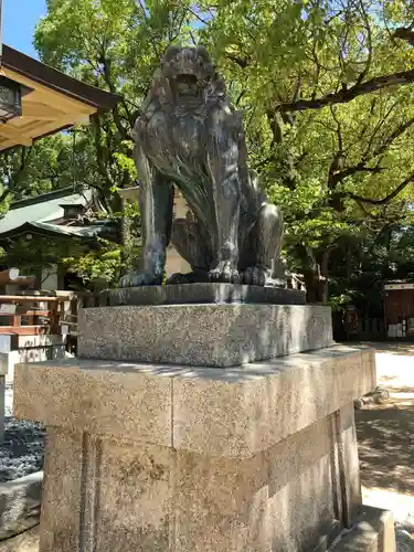 湊川神社の狛犬