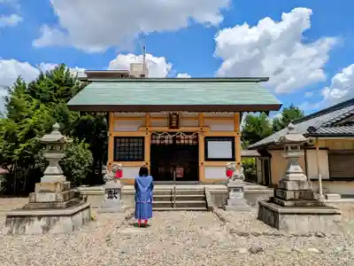 白山神社(西城)の本殿・本堂