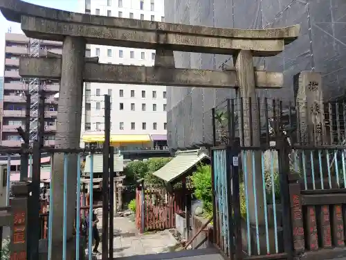 柳森神社の鳥居