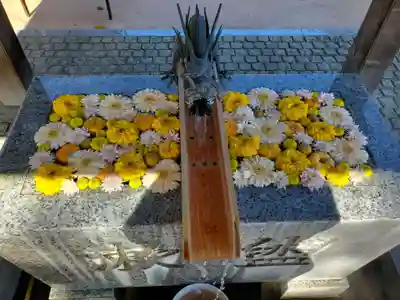 川越八幡宮の手水舎