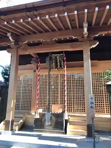 仲町氷川神社の本殿・本堂