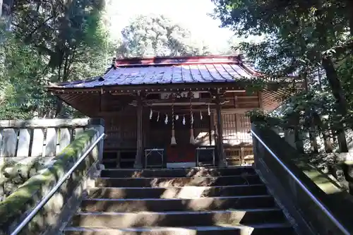 虎柏神社の本殿・本堂