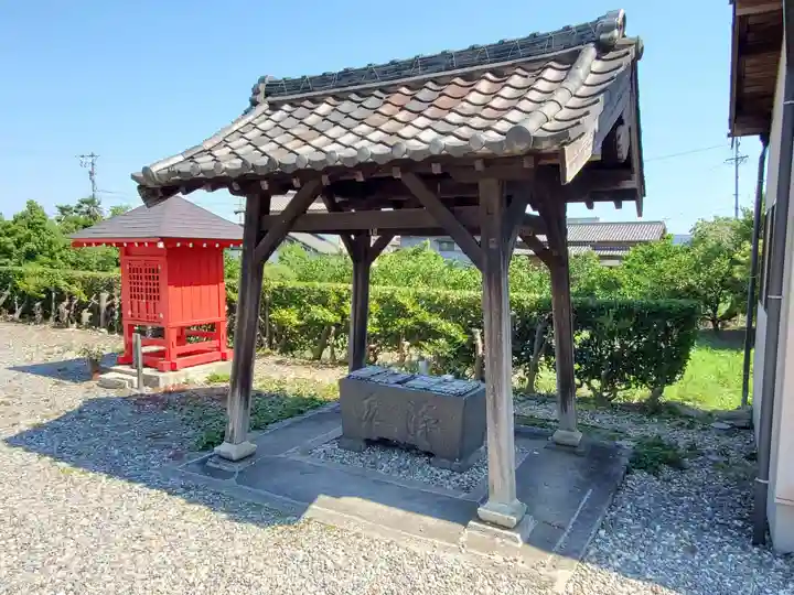 平泉寺の手水舎
