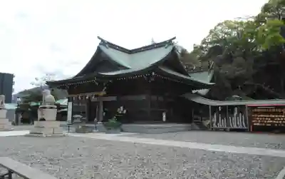 岡田神社の本殿・本堂