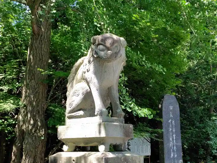 比布神社の狛犬