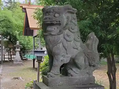 山縣神社の狛犬