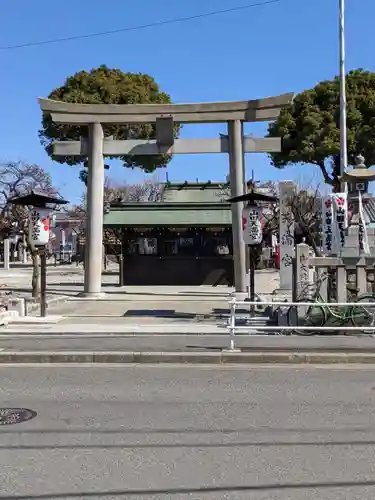 山田天満宮の鳥居