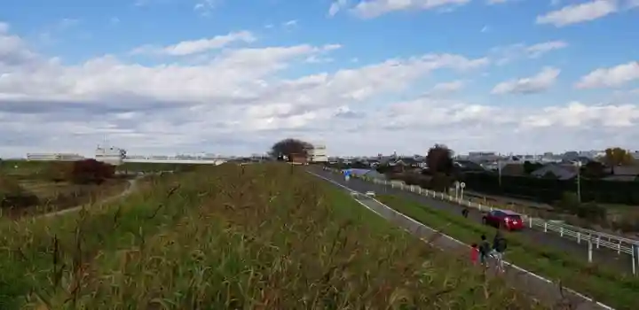 鵜森稲荷神社の周辺