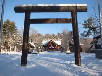 留辺蘂神社の鳥居