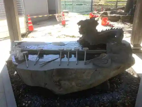 不乗森神社の手水舎