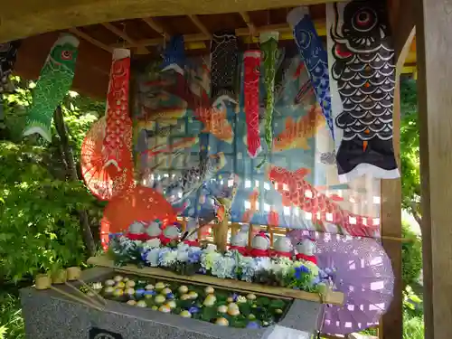 陽林寺の手水舎