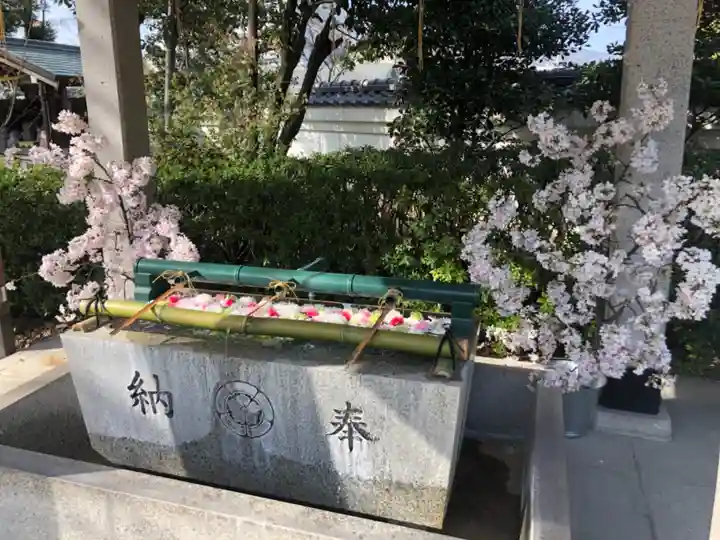 伊和志津神社の手水舎