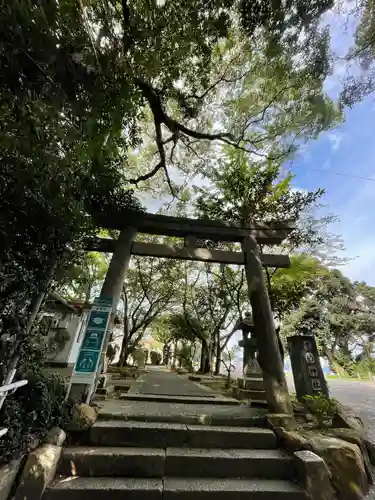 豊功神社の鳥居