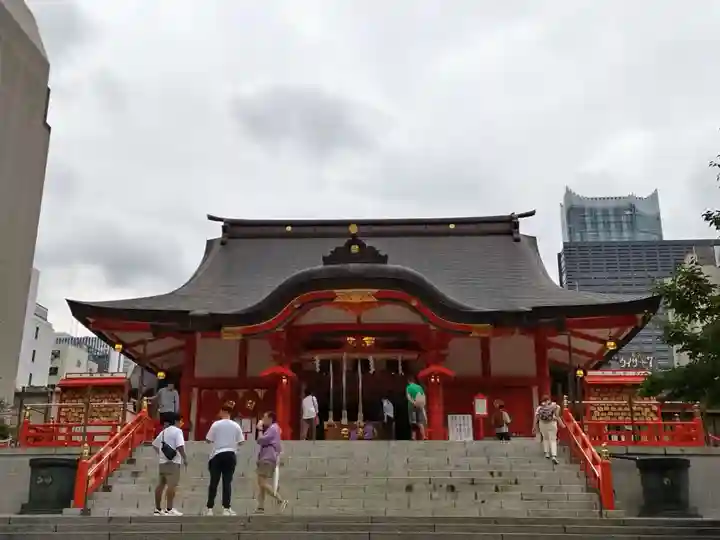 花園神社の本殿・本堂