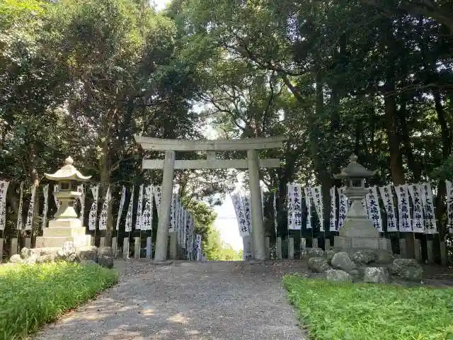 大嶋神社(秋葉神社、大島神社)の鳥居