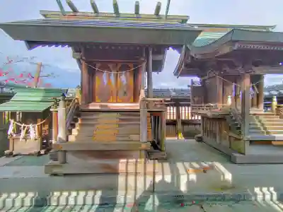 神明社・八幡社合殿（白浜町）の本殿・本堂