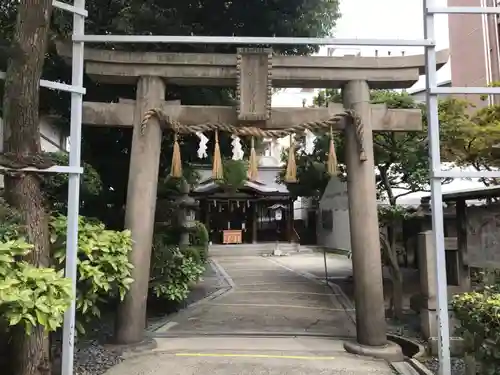 サムハラ神社の鳥居