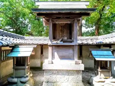 諏訪社の本殿・本堂