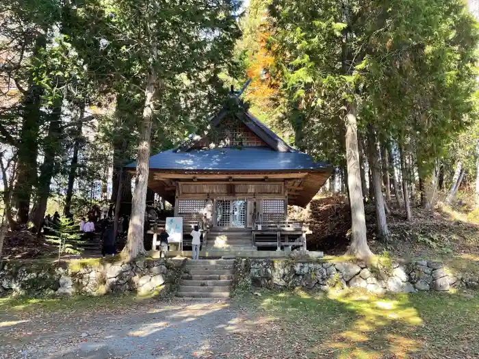 戸隠神社火之御子社の本殿