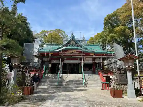 多摩川浅間神社の本殿・本堂