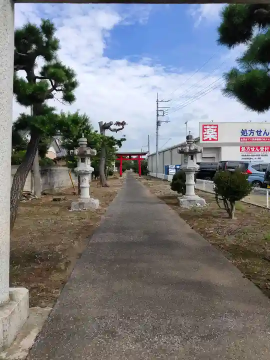 須賀神社の鳥居
